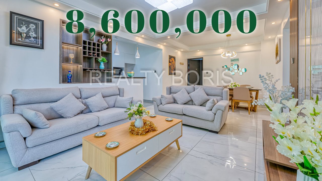 Inside The Best 💹 Investment 2-Bed Apartment in Nairobi | Kenya 💰 KSH 8,600,000 #realestate