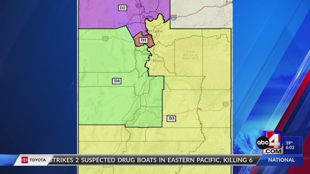 Redistricting ruling: Judge rules against Utah legislature, selecting plaintiff’s map 1 for 2026 mid