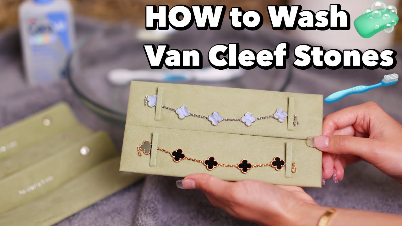 КАК ЧИСТИТЬ ВИНТАЖНЫЙ БРАСЛЕТ ALHAMBRA VAN CLEEF AND ARPELS И БОЛЬШИНСТВО КАМНЕЙ VCA | Сибилла Мираж