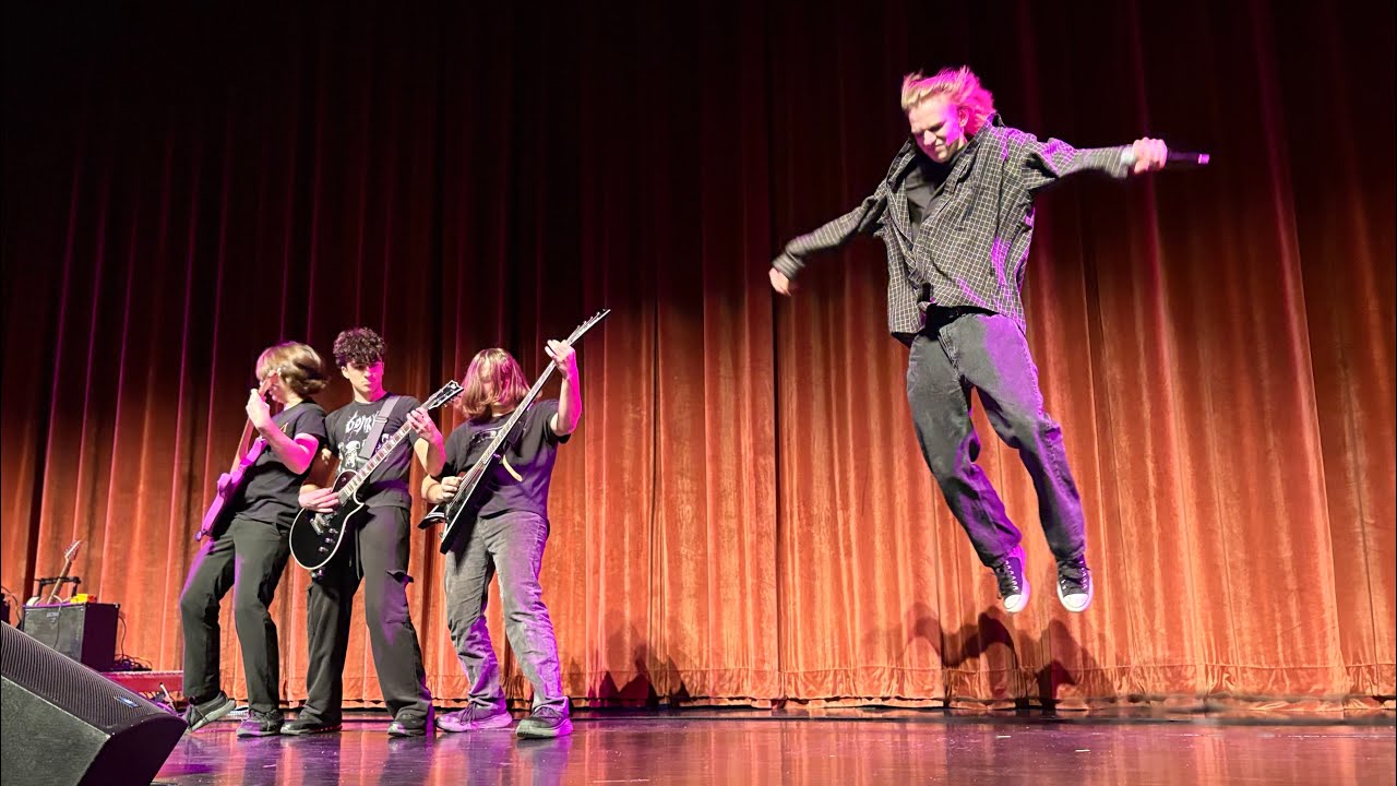 Silvera by Gojira Cover at School Talent Show