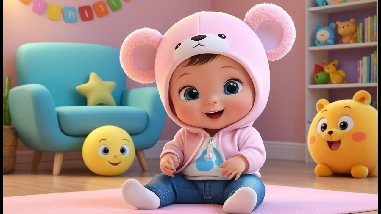 Learn Body Parts Song | Fun Learning & Action Song for Toddlers