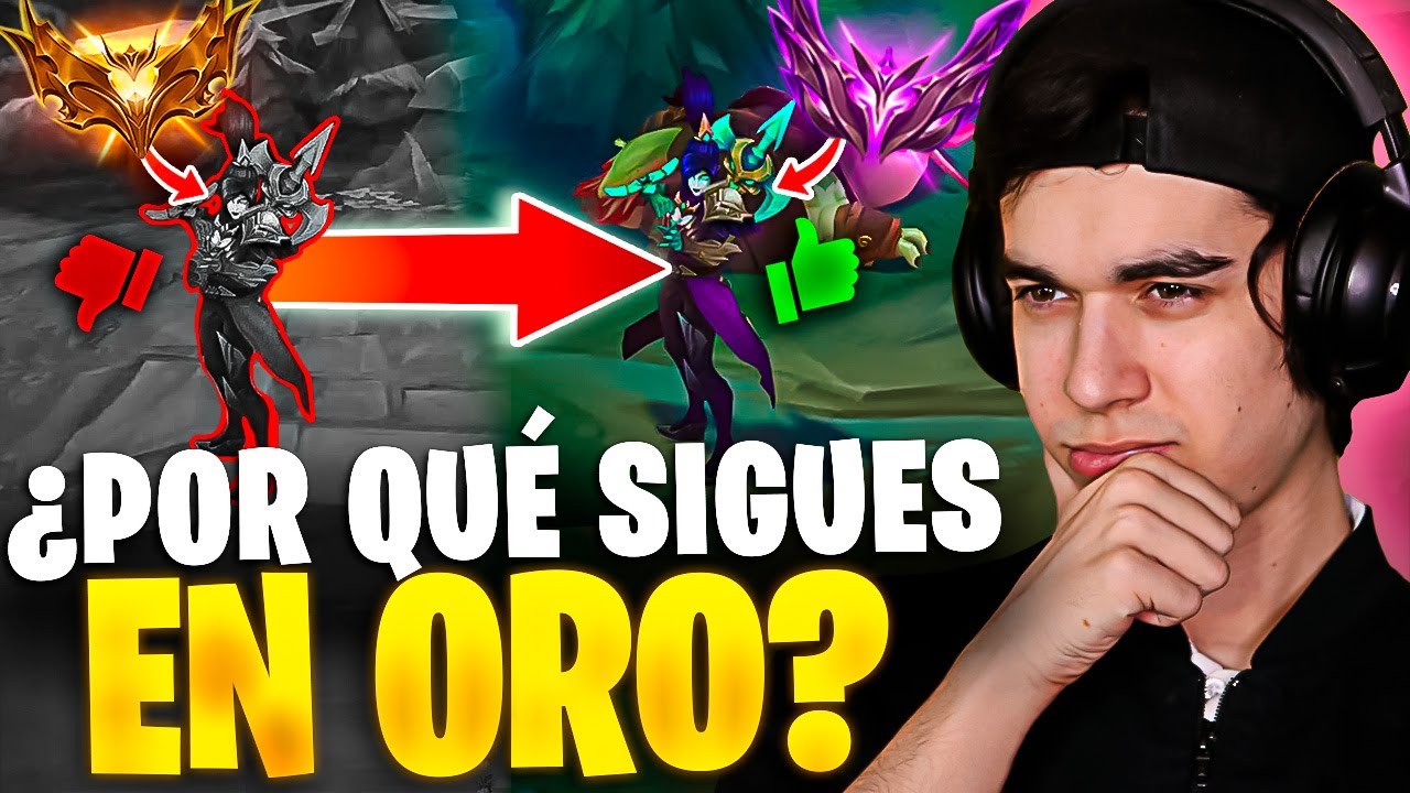 JUEGO UNA PARTIDA EN ORO 🤫 ¡LOS ERRORES QUE NADIE TE CUENTA PARA ESCAPAR FÁCIL DE LOW ELO!