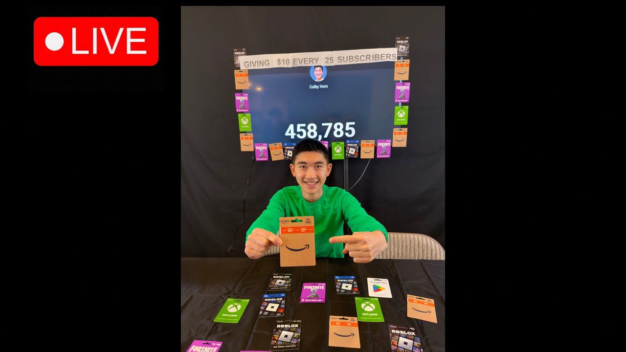 GiftCard Giveaway For Subscribers! 