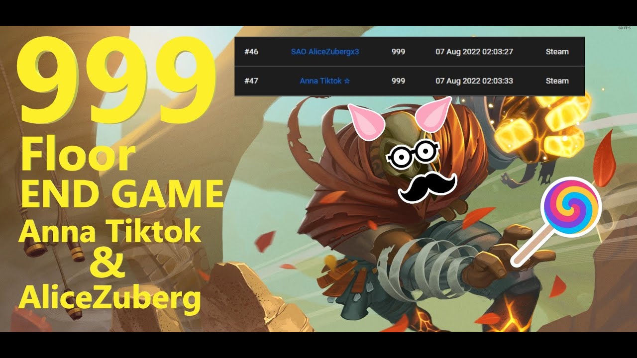 DD2 - Floor 999 END GAME 3th | Anna Tiktok | AliceZuberg | Harambe | EIIH leak