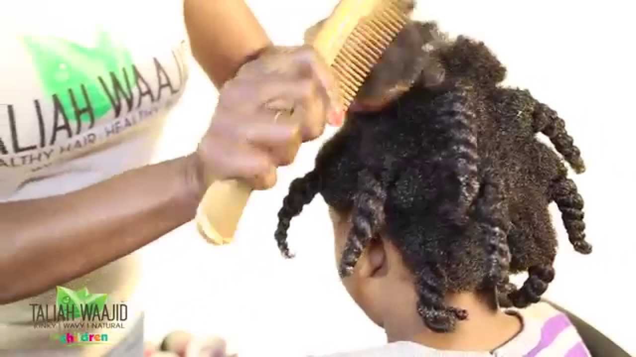How to Children's Natural Hair Comb Out