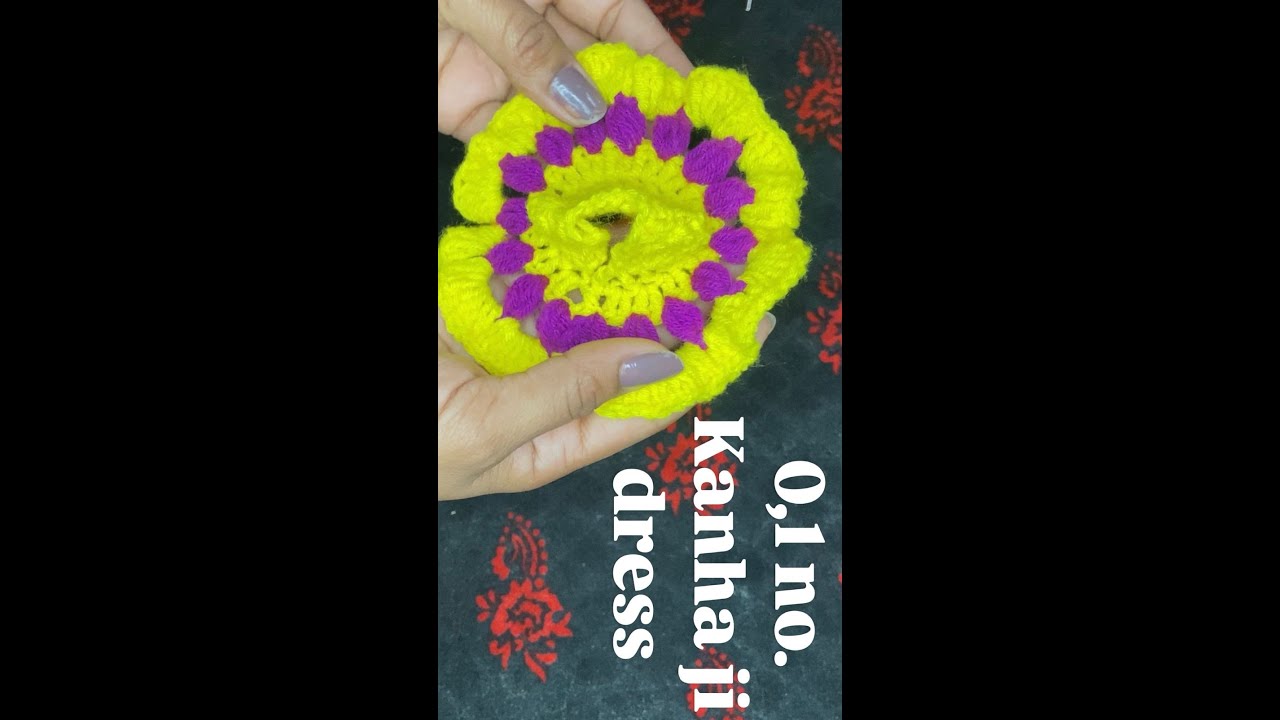 बहुत आसान तरीके से 0 से 1 नम्बर कान्हा जी की ड्रेस Laddu Gopal ji ki woolen dress