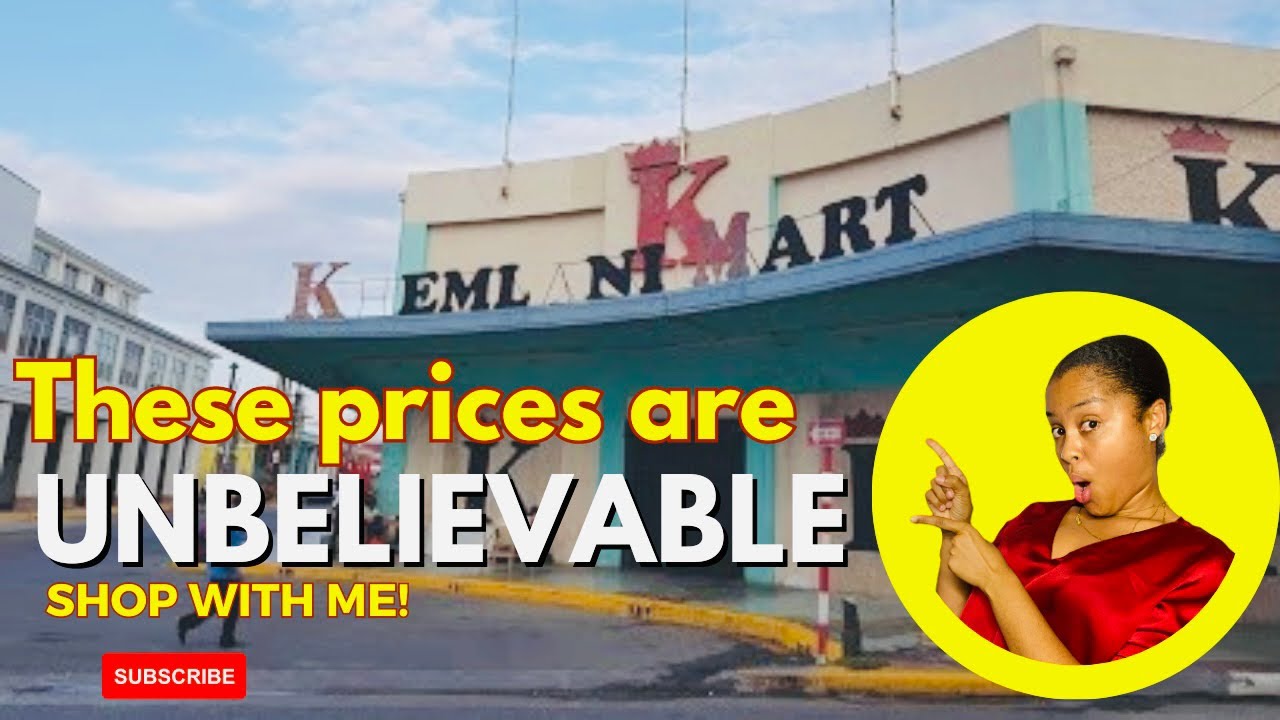 Shopping at Khemlani Mart Downtown Kingston