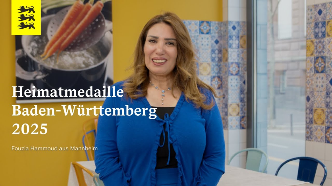Fouzia Hammoud, | Heimatmedaille Baden-Württemberg 2025