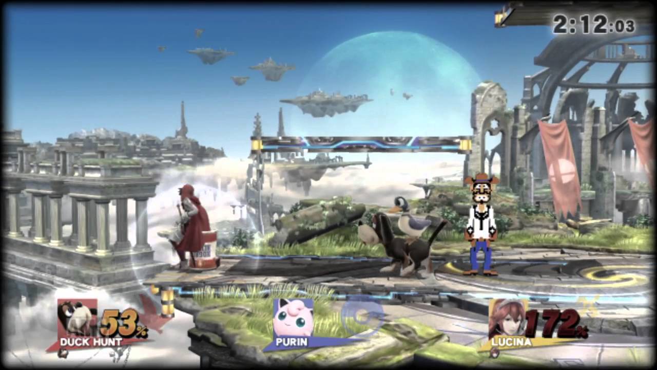 Smash4 Duck hunt combo video