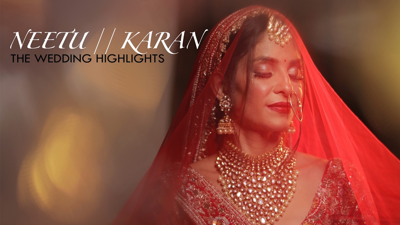 NEETU & KARAN // cinematic wedding highlight // arjun photography peerumadara