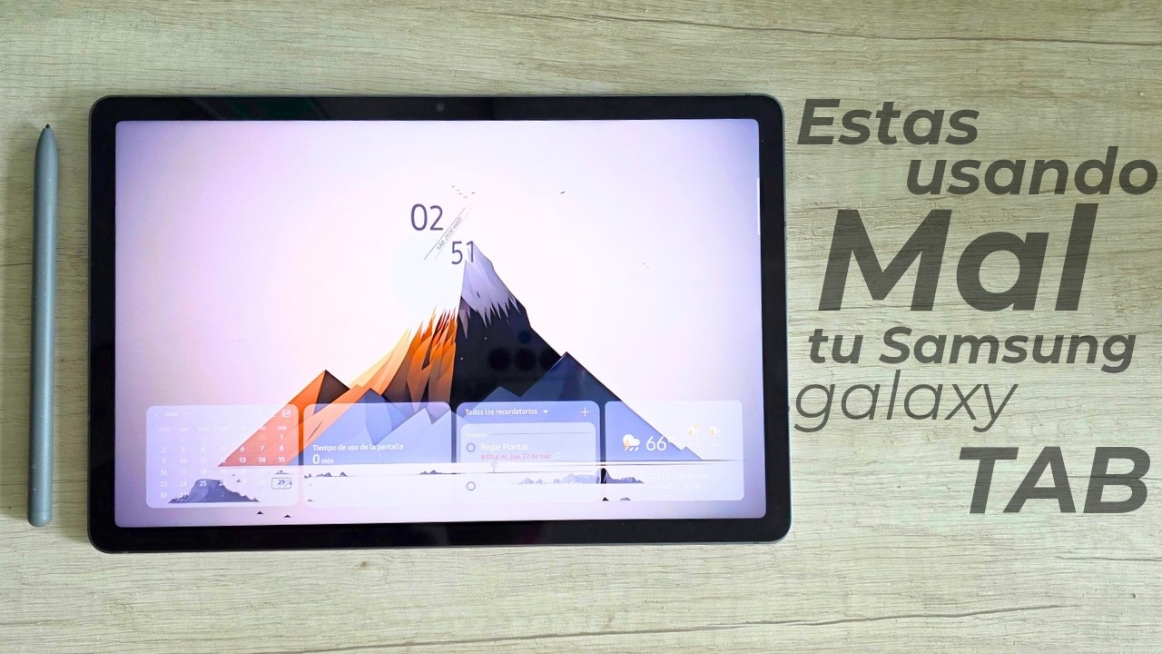 Este Video CAMBIARA la forma en que usas tu Samsung Galaxy TAB 🤯