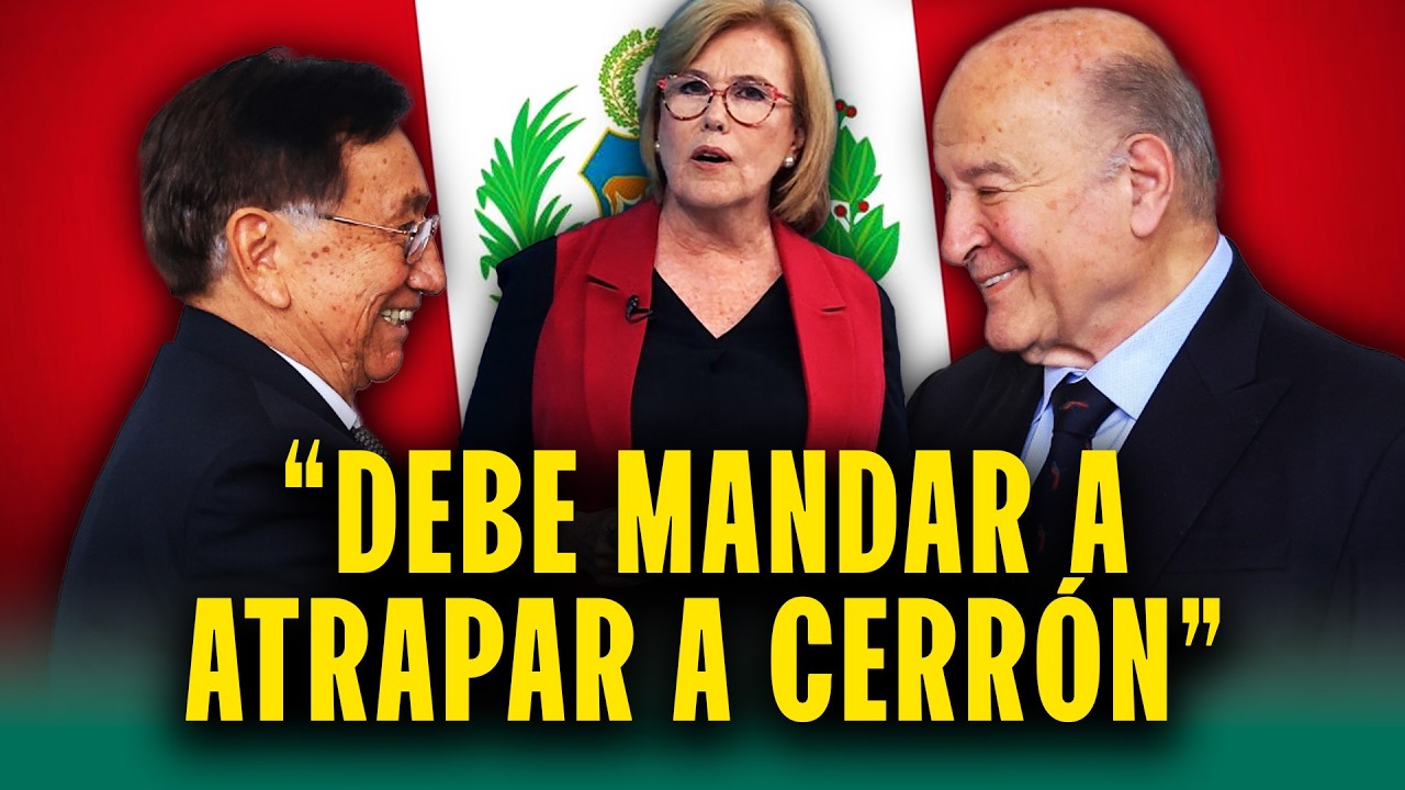 Mónica Delta: 'Balcázar debe dar la orden para capturar a Cerrón'