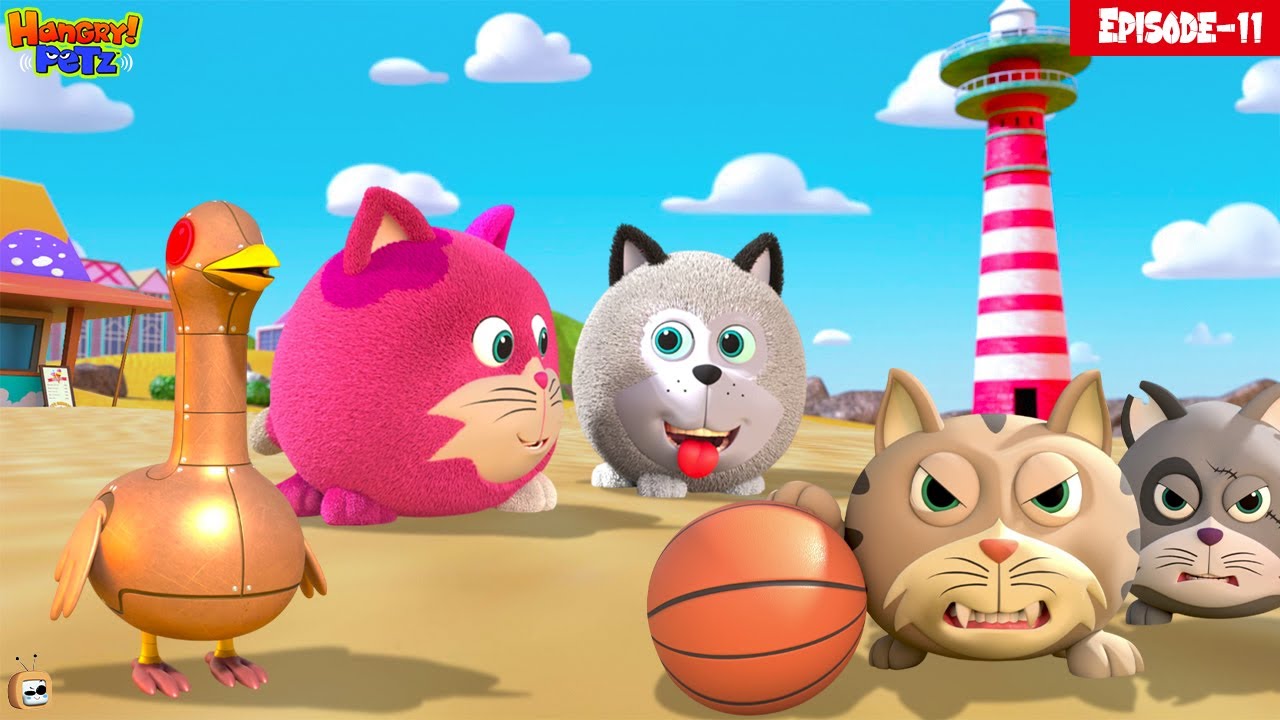 VEX on the Beach | Epic Beach Food Fight | Hangry Petz | Slapstick Comedy | Chotoonz | EPISODE 11