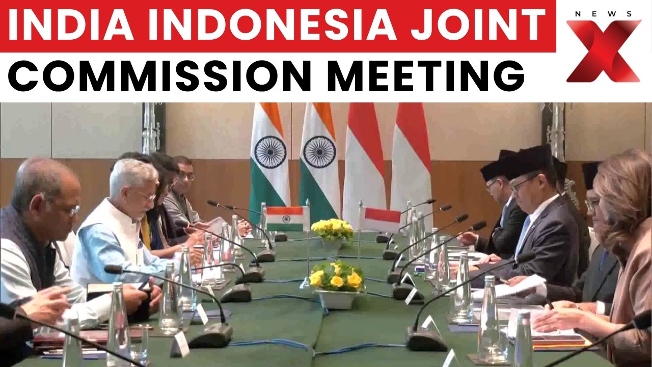 India Indonesia Joint Commission Meeting: Sugiono, Jaishankar Expand Strategic Ties | NewsX
