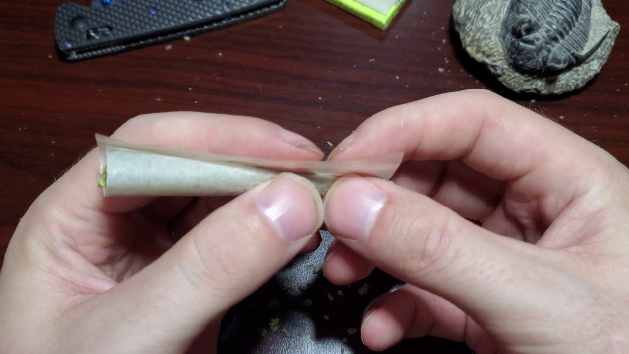 How i roll a cone joint