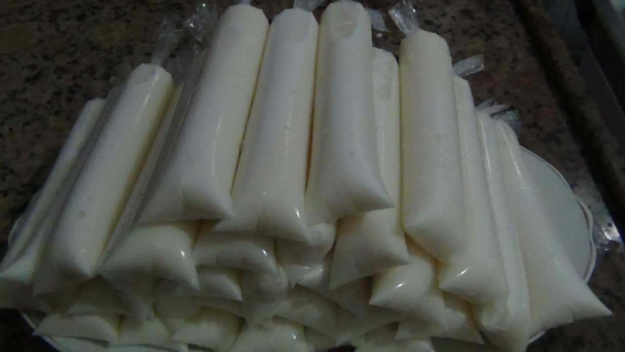 Como Fazer Sacolé de Coco Cremoso-Juju/ Chup-Chup/ Dindin