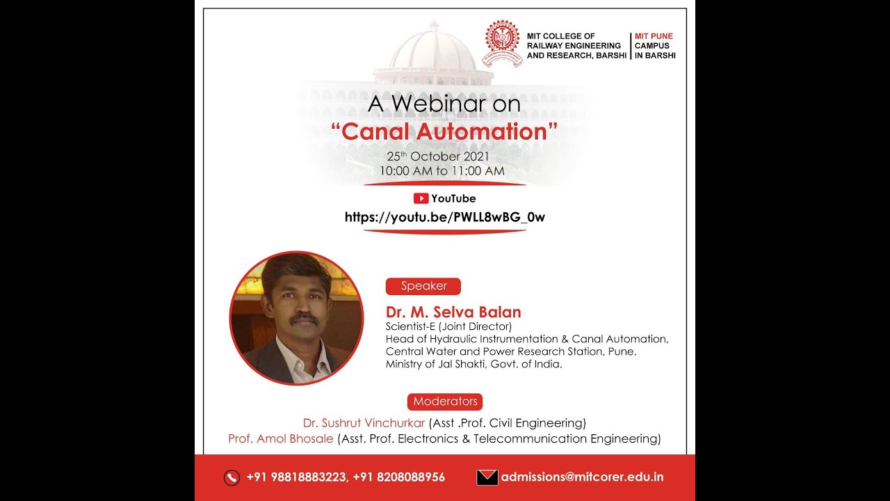 Webinar on 