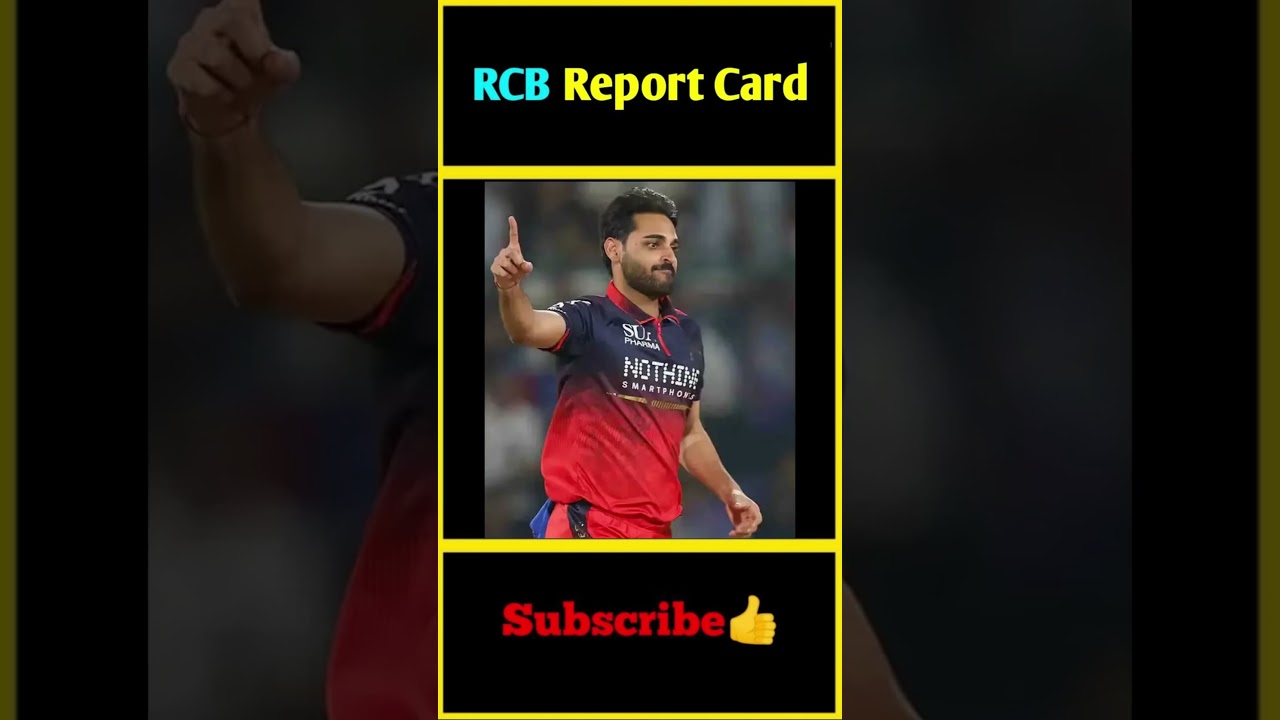 RCB Team Report Card IPL 2026 | #factsmaavalite