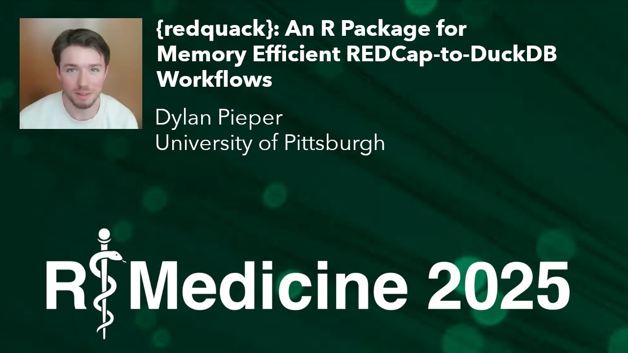 {redquack}: An R Package for Memory Efficient REDCap-to-DuckDB Workflows