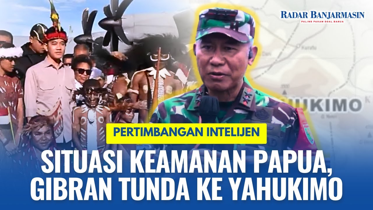 Kunjungan Wapres ke Yahukimo Ditunda Meski Antusias, Ini Penjelasan Pangdam