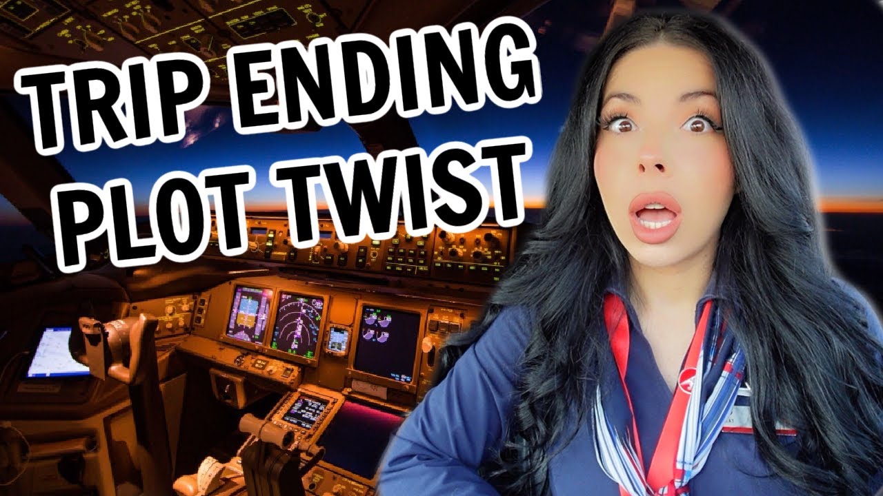 Flight Attendant Life - 2 Day Trip Ending Gone WRONG&hellip; I Did Not See This Coming ✈️😳