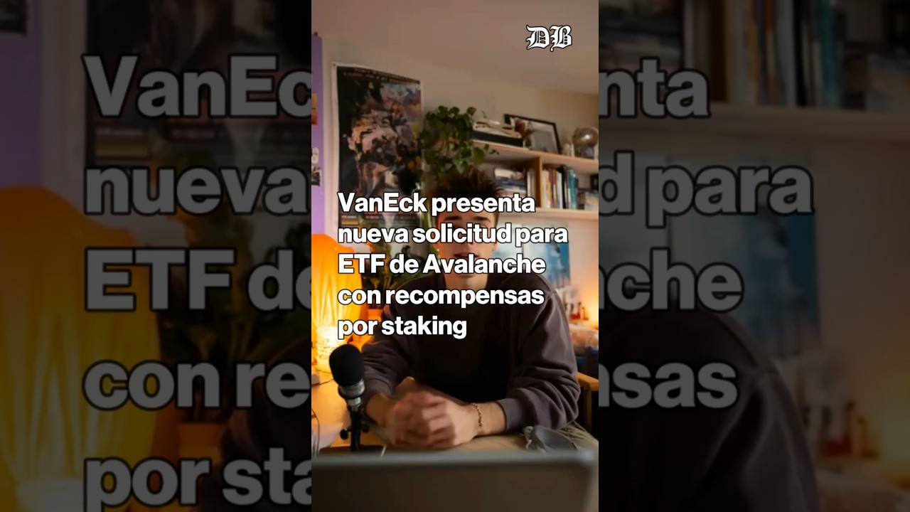 VanEck presenta nueva solicitud para ETF de Avalanche con recompensas por staking