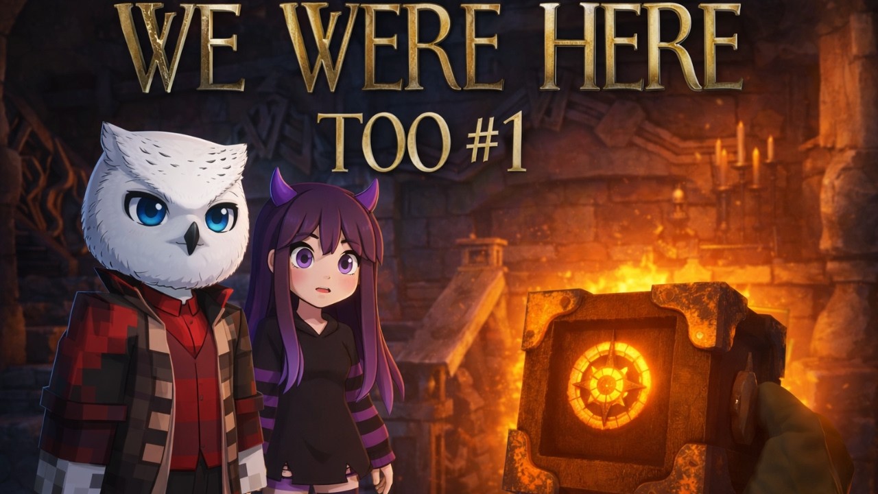 WE WERE HERE TOO #1 | Presos no Castelo de Novo! Ft. Rik