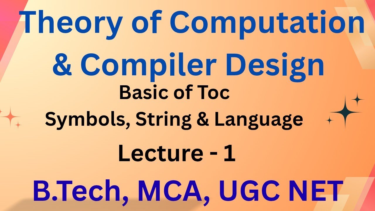 Theory of Computation Basics | Symbols, Strings & Languages Explained | UGC NET June 2026