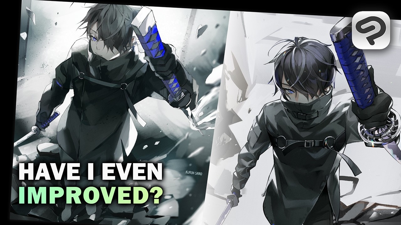 What 6 Years of Drawing Looks Like!✨Art Improvement Process [Clip Studio Paint]