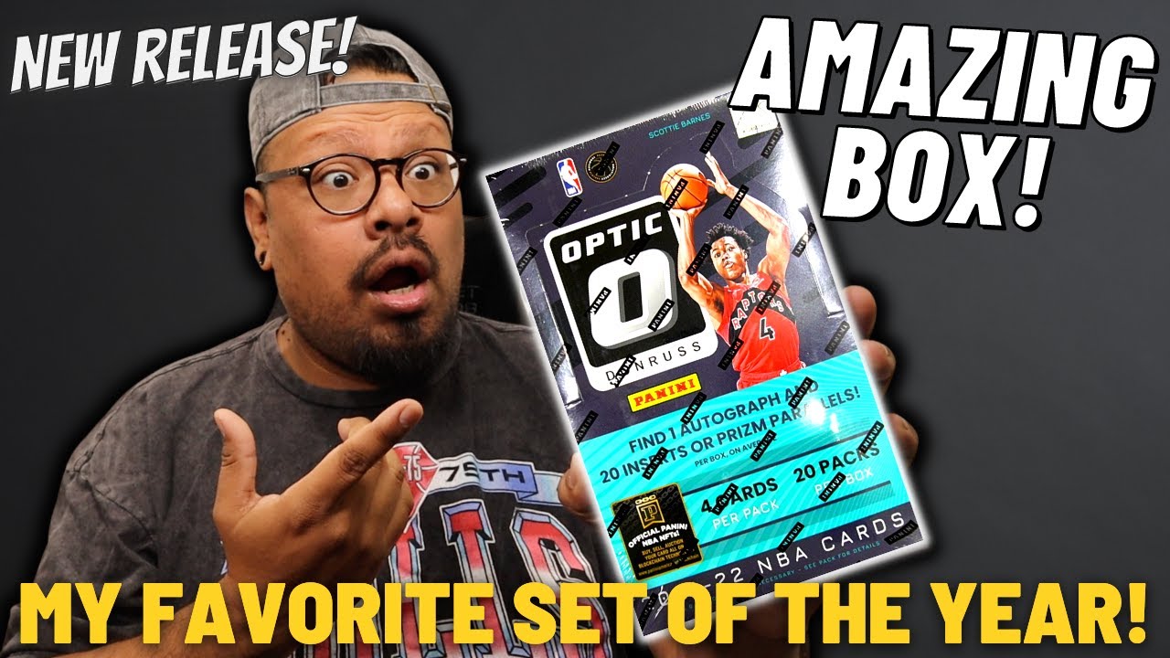 New Release: 2021/22 Panini Optic Basketball Hobby Box! We Got Lucky With This Amazing Box!