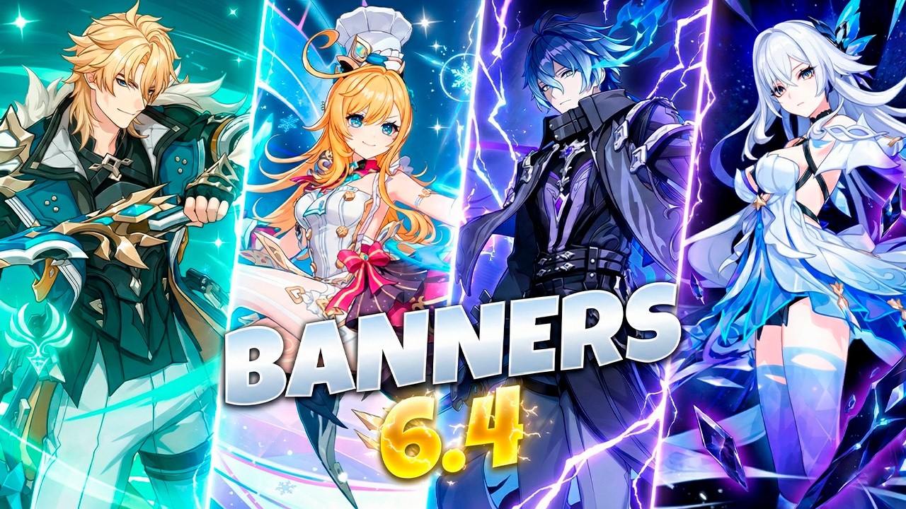 ¡NUEVA NOTICIA! CONFIRMADOS LOS BANNERS DE LA VERSION 6.4 Y TODOS ENLOQUECEN - Genshin Impact