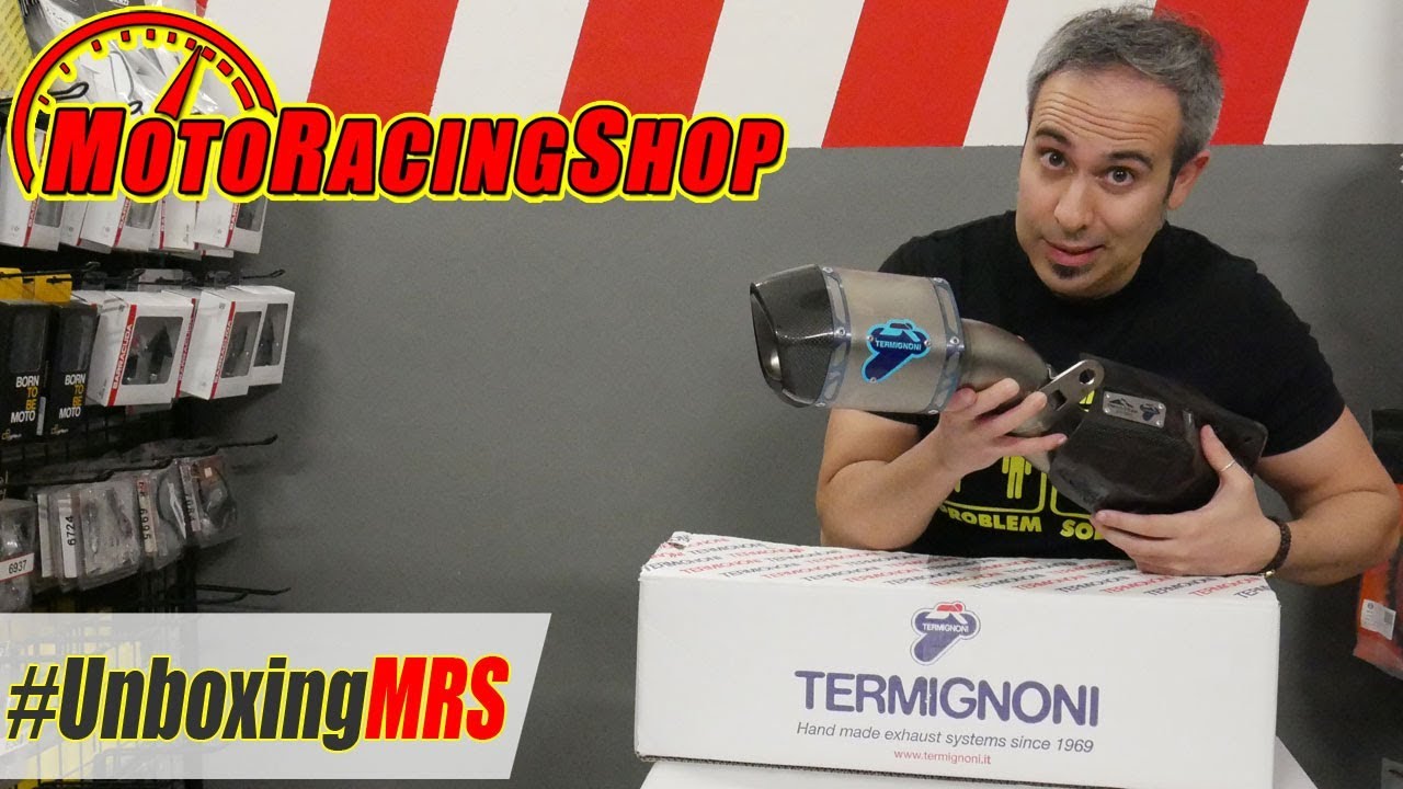 Unboxing TERMIGNONI Ducati Multistrada 1200 e 1260 silenziatore Pikes Peak  omologato