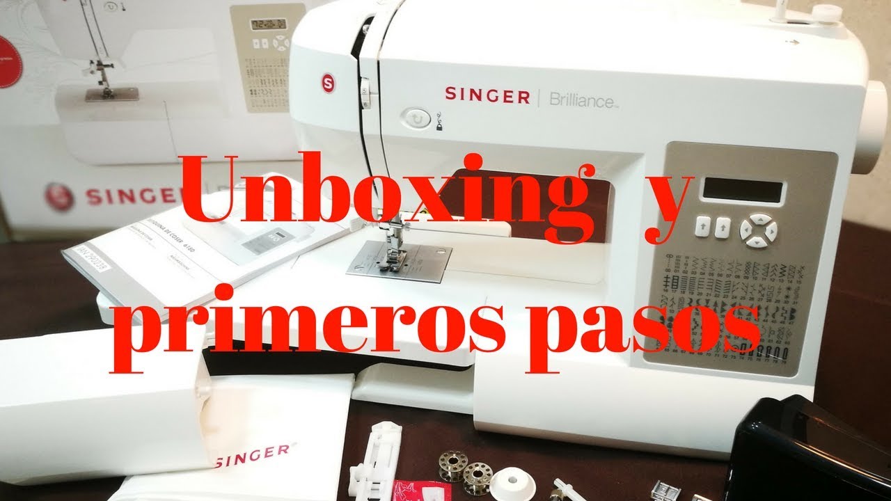 Singer Brillance 6180 de Lidl    -Unboxing y primeros pasos-