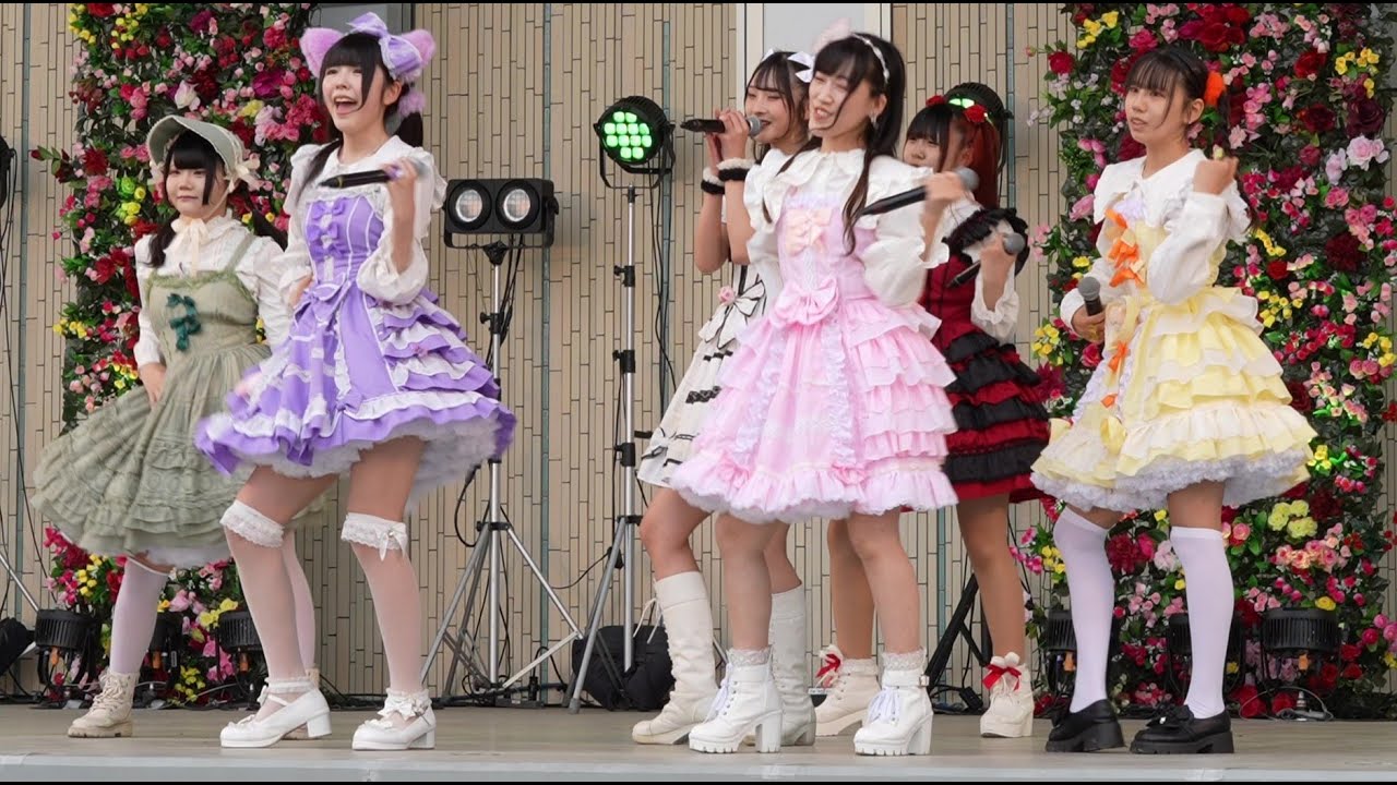 福山あいどるくらぶ 福山ばら祭りライブ2025.5.18