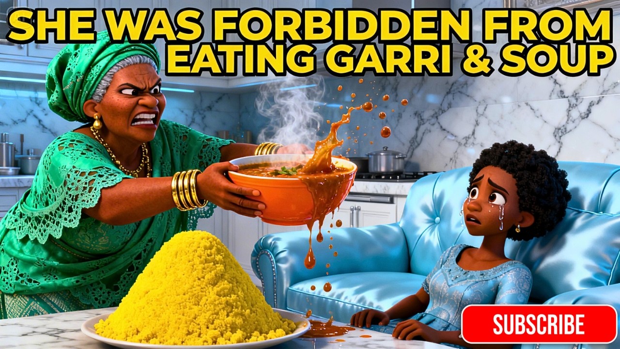she never allowed her daughter to eat garri and soup since birth,what happened next shocked #TALES