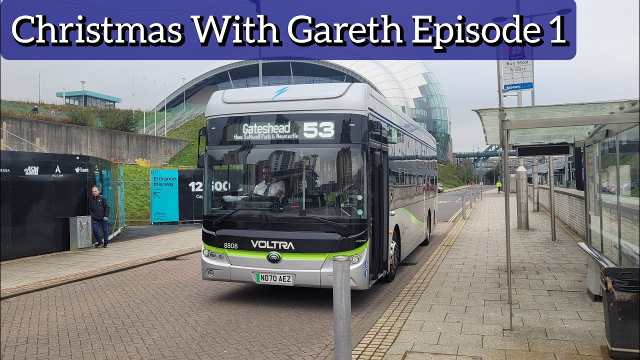 CWG 2023 E1: Go North East Yutong E12 8808/ND70 AEZ on the 53
