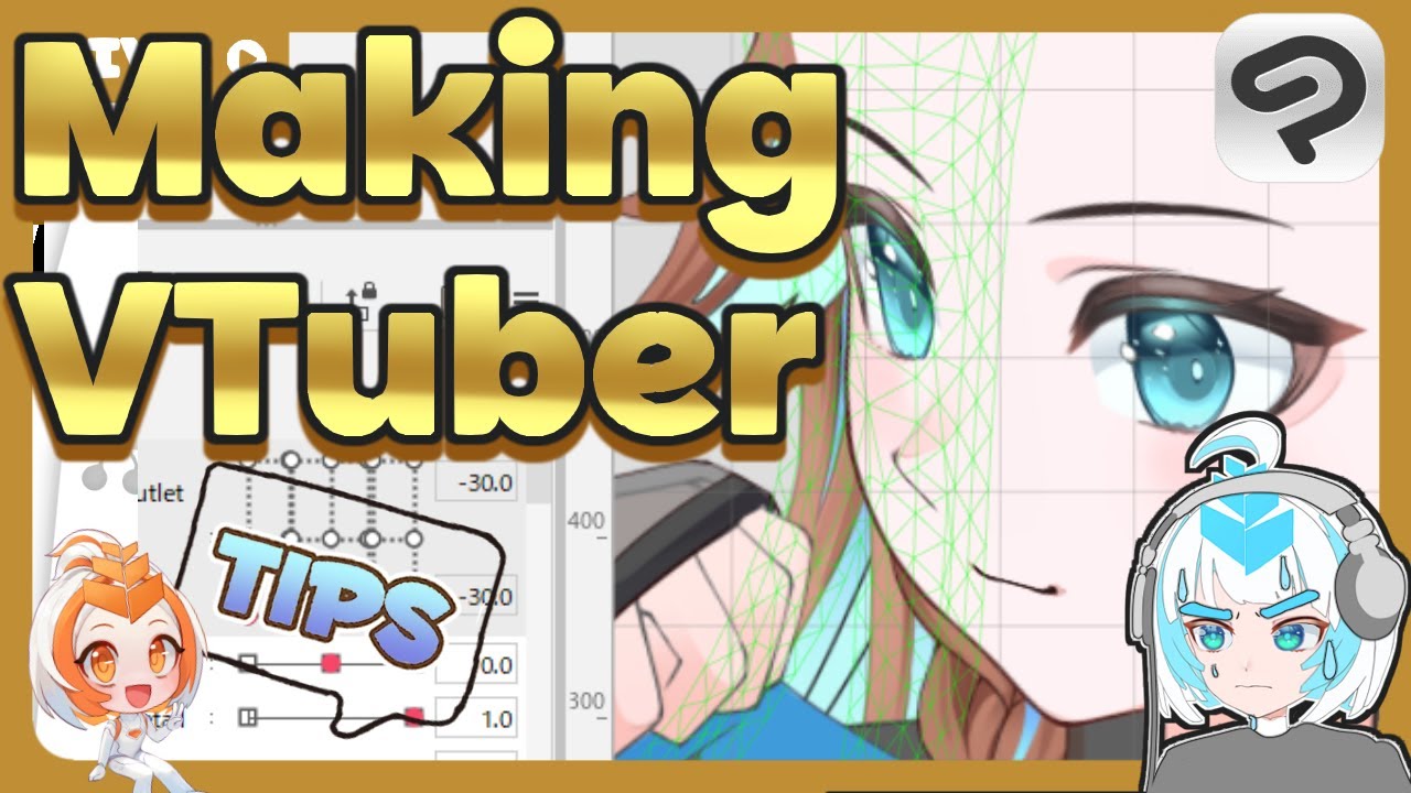 (JP/EN) Draw and Rig high-quality VTuber model: Body Angles (PramX)