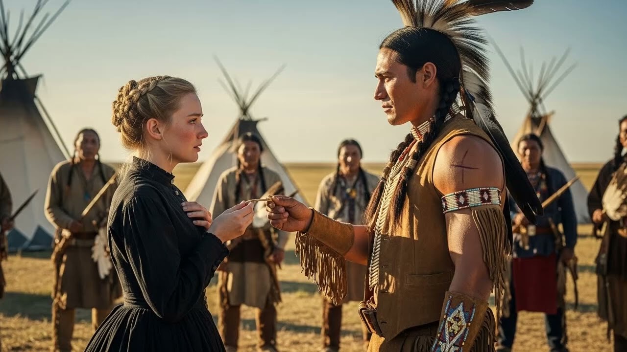 They Forced a Young White Widow to Marry a Silent Comanche… But His Past Changed Everything
