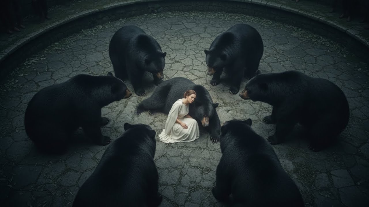 REJECTED OMEGA SLEEPS IN A BARN — WAKES SURROUNDED BY SEVEN WOLVES GUARDING HER