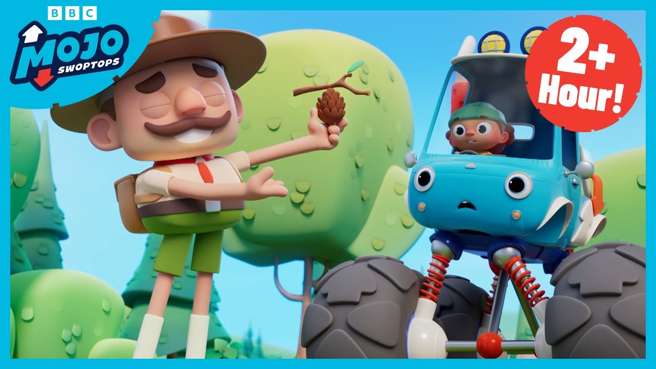 Wonderful Woods to Explore! Mojo & Bo Woodland Adventures! | Mojo Swoptops Cartoon for Kids