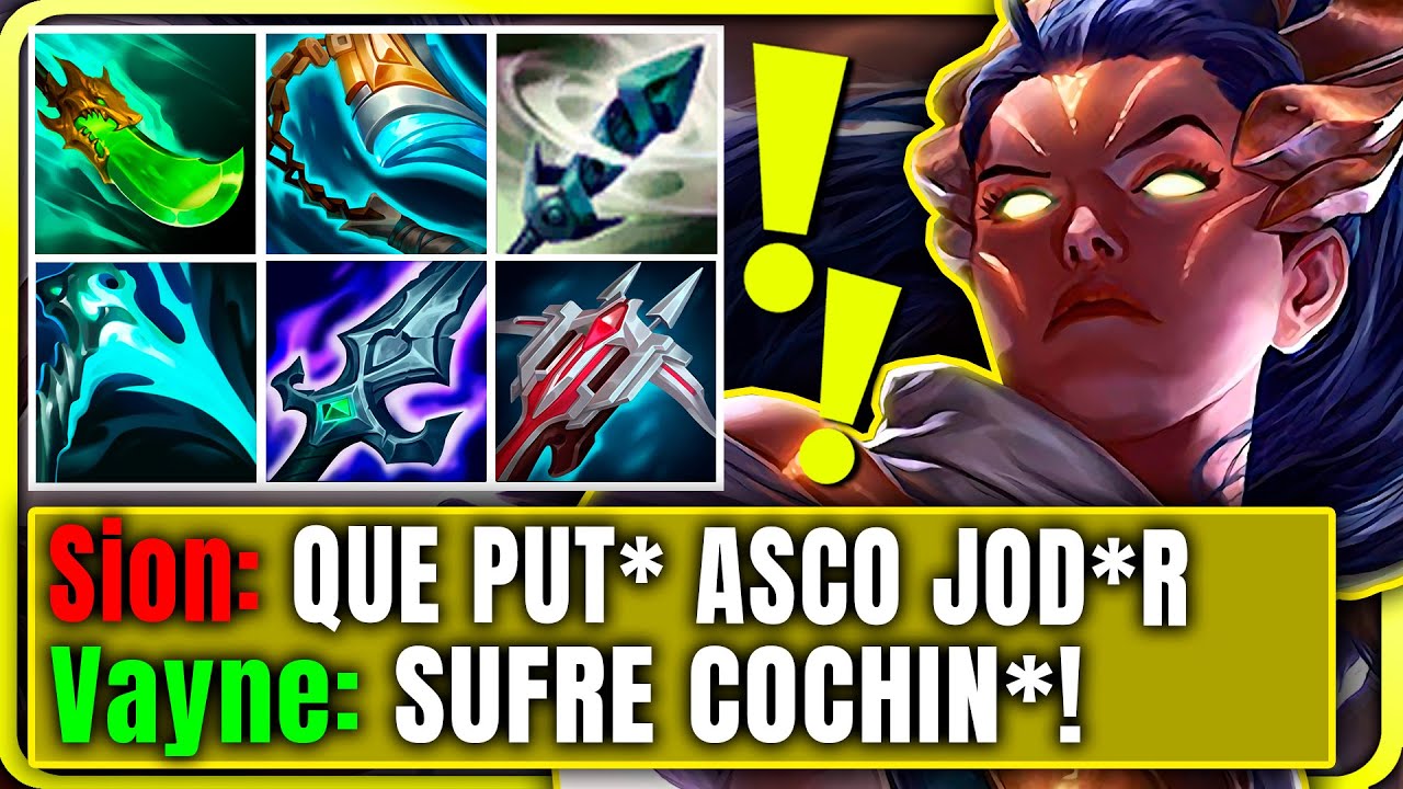 😱¡ASÍ ES la [NUEVA BUILD de VAYNE] con SHOJIN y CORTASENDAS que TE VUELVE INVISIBLE PERMANENTEMENTE!