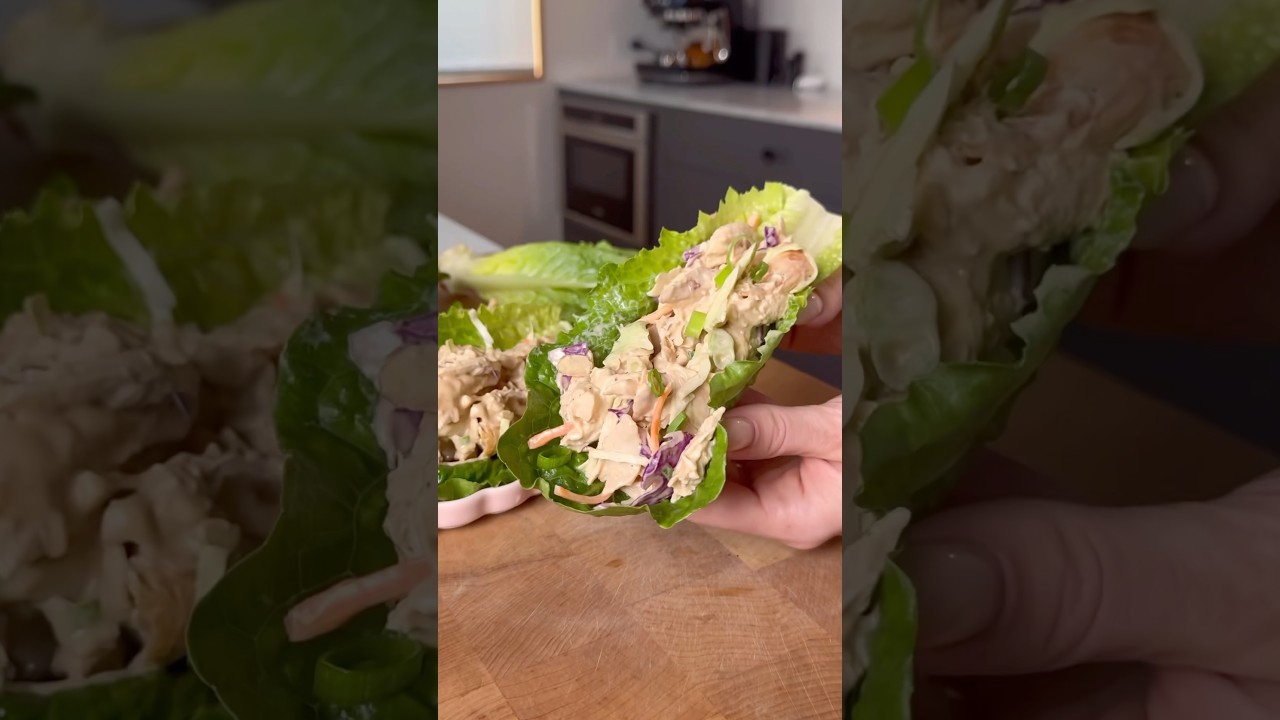 ROTISSERIE CHICKEN CAESAR LETTUCE CUPS