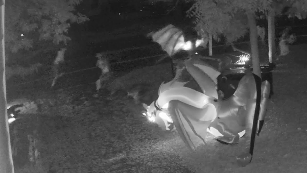 'Somebody invaded my space': Group vandalizes Halloween decorations in Wheatfield