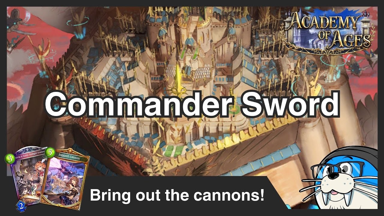 Commander Sword - Academy of Ages [Shadowverse]