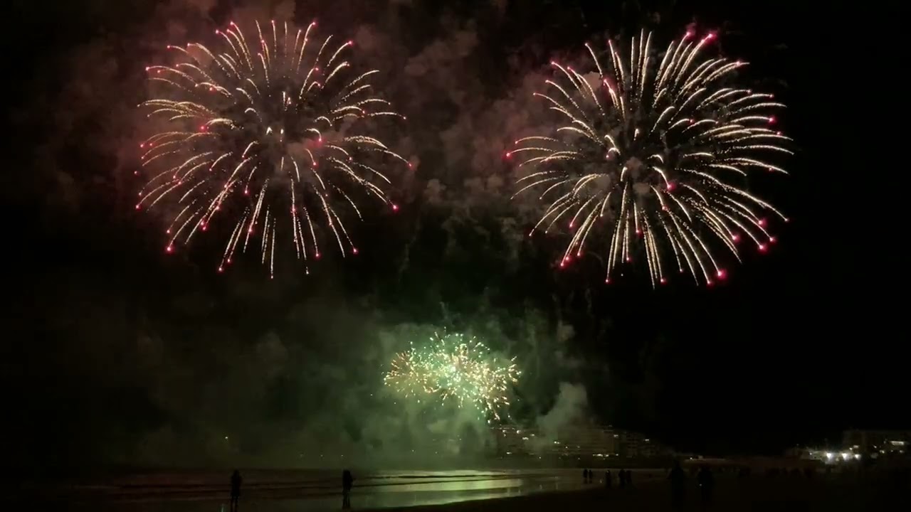 Feu d'artifice - Les Sables d'Olonne 13 août 2023