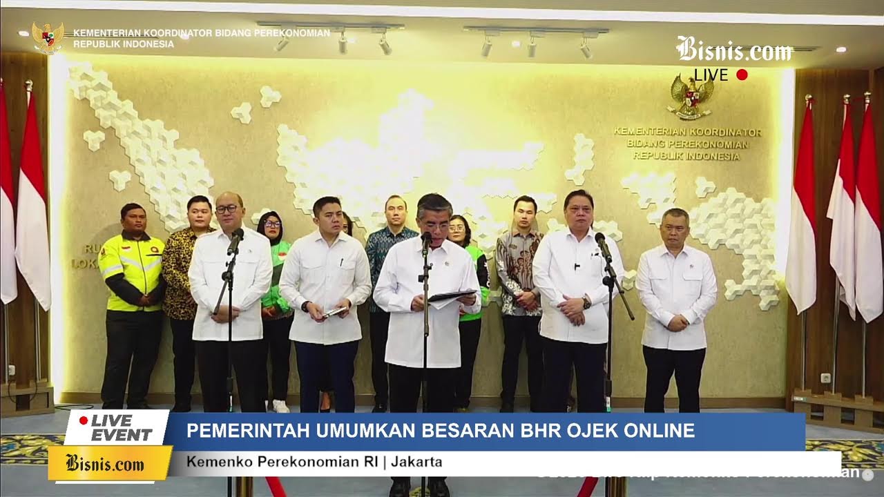 BREAKING NEWS | Pemerintah Umumkan Besaran BHR Untuk Ojek Online