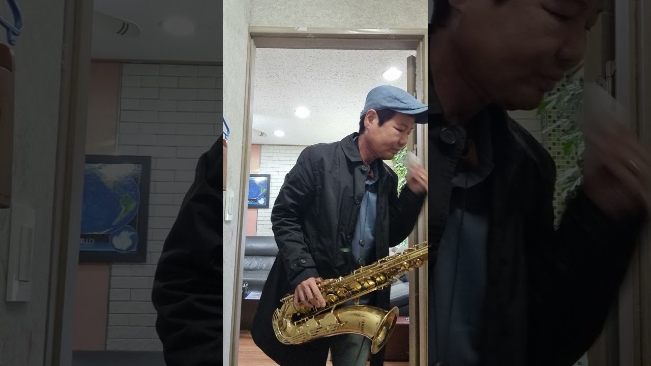 색소폰 한성훈.(생톤연주) 정원 '허무한마음' 차중락 '낙엽따라 가버린사랑'  -Tenor-