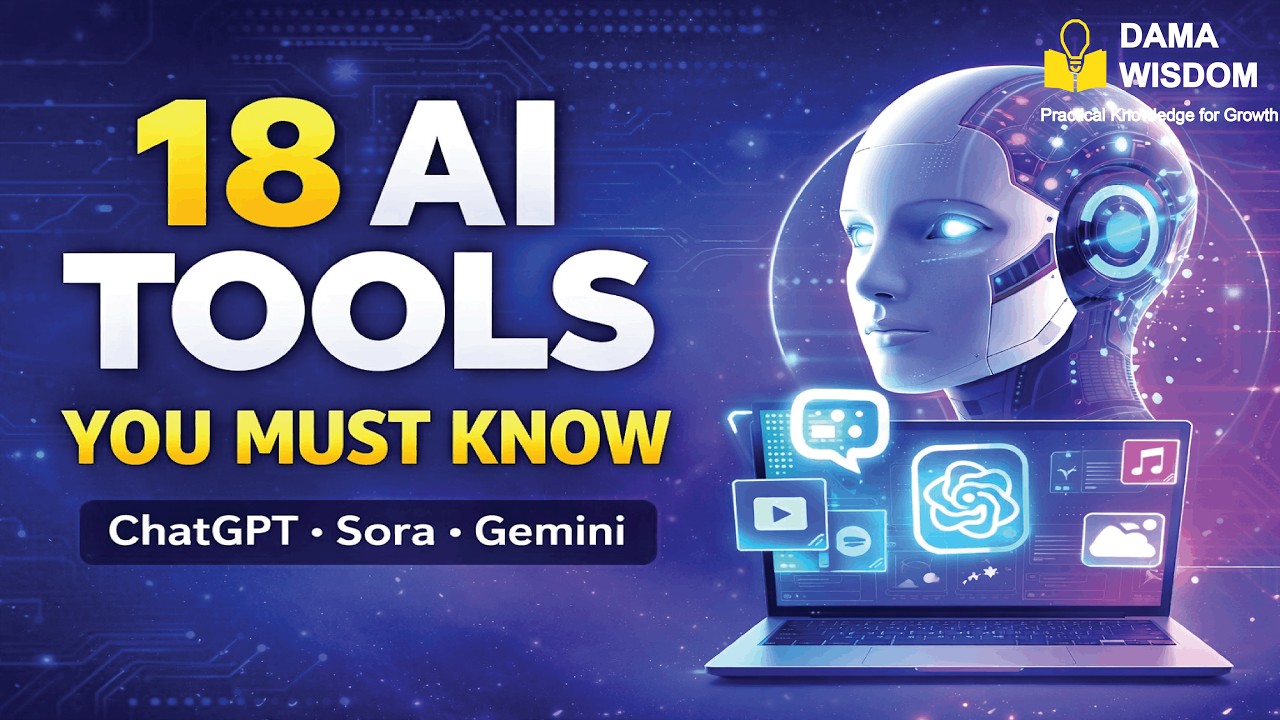 18 Powerful AI Tools Everyone Must Know in 2026 (ChatGPT, Gemini, Sora & More)