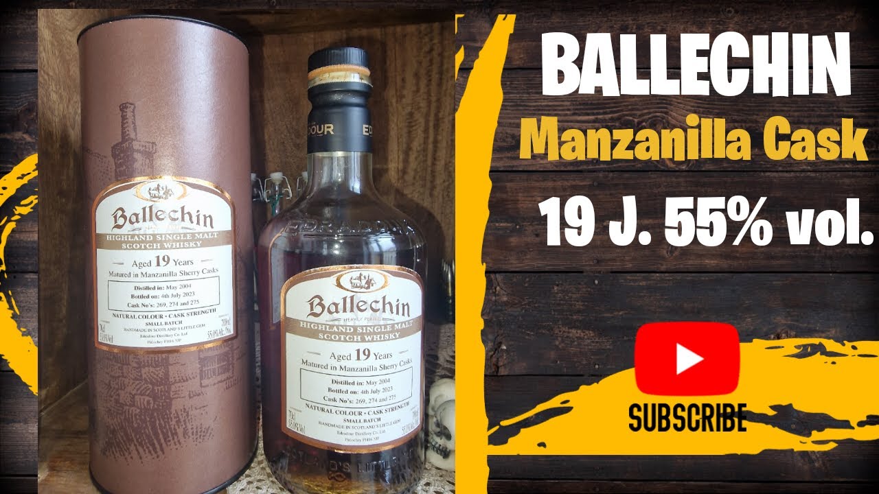 Ballechin 19 Jahre Manzanilla Vollreifung 55% vol