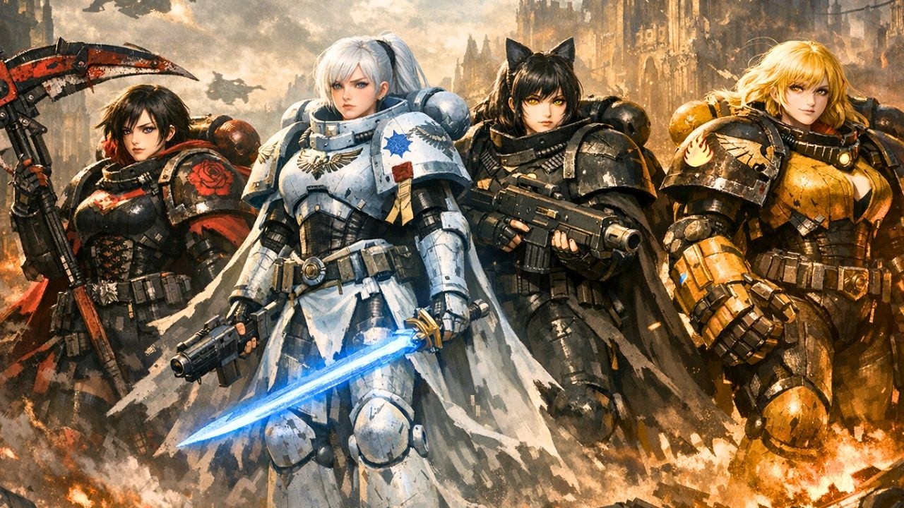 What If Team RWBY Entered Warhammer 40K?
